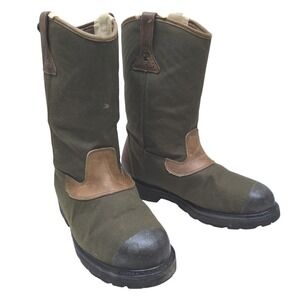 Rocky Wellington 6314 Gore-Tex Thinsulate Steel Toe Work Boots Men 11W + Leather